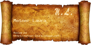 Metner Laura névjegykártya